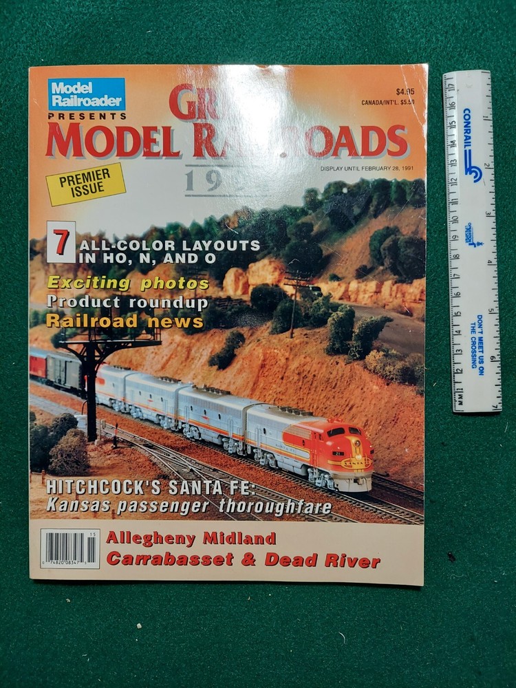 MODEL RAILROADER PERSENTS GREAT MODEL RAILROADS 1991