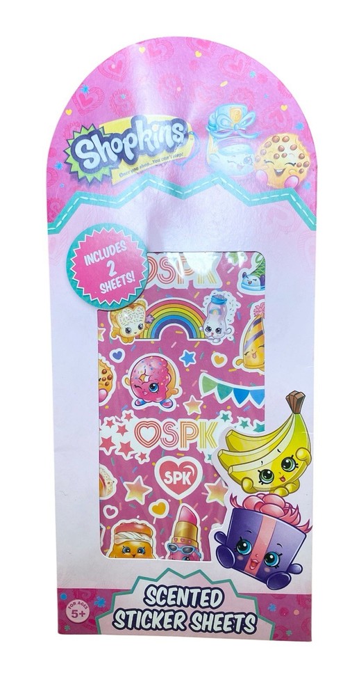 Shopkins Erasers And Stickers
