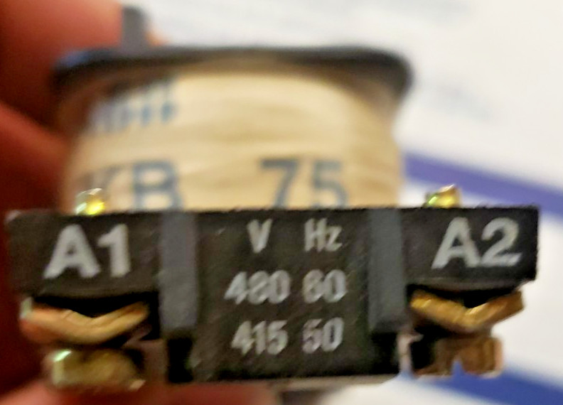 ABB KB 75, 480V 60HZ, COIL