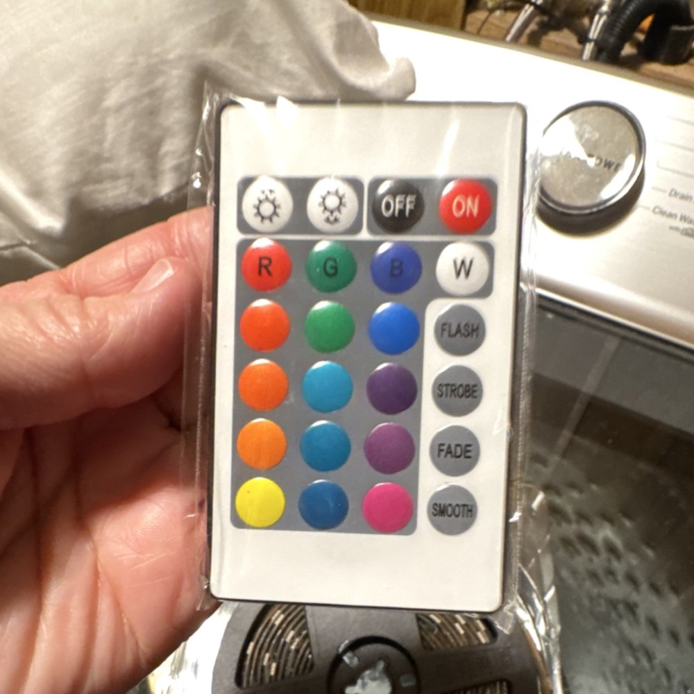 Claire's Multicolor LED Light Strip USB Powered with Remote Control