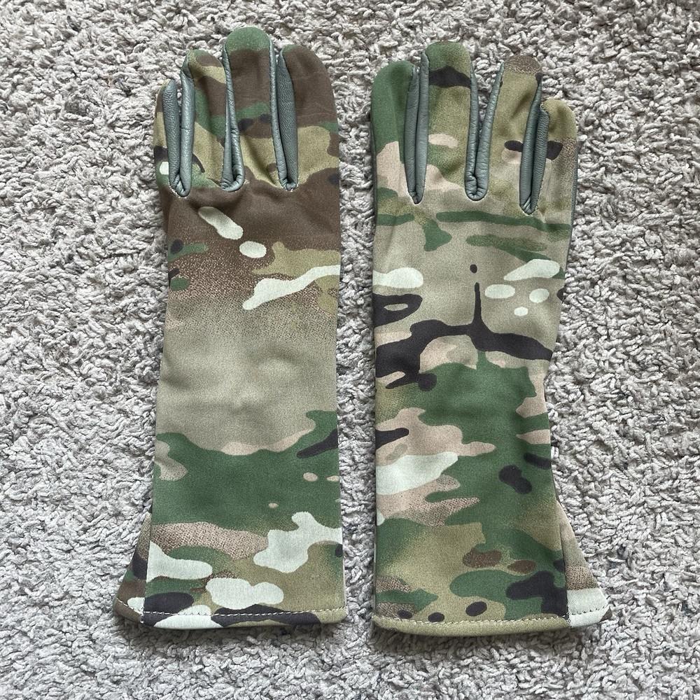 MASSIF Cold Weather Flight Gloves Prototype Multicam Size 9