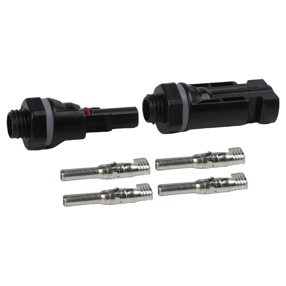 Efficient Power Distributor Adapter for Solar Panel Connections 5 Sets Included