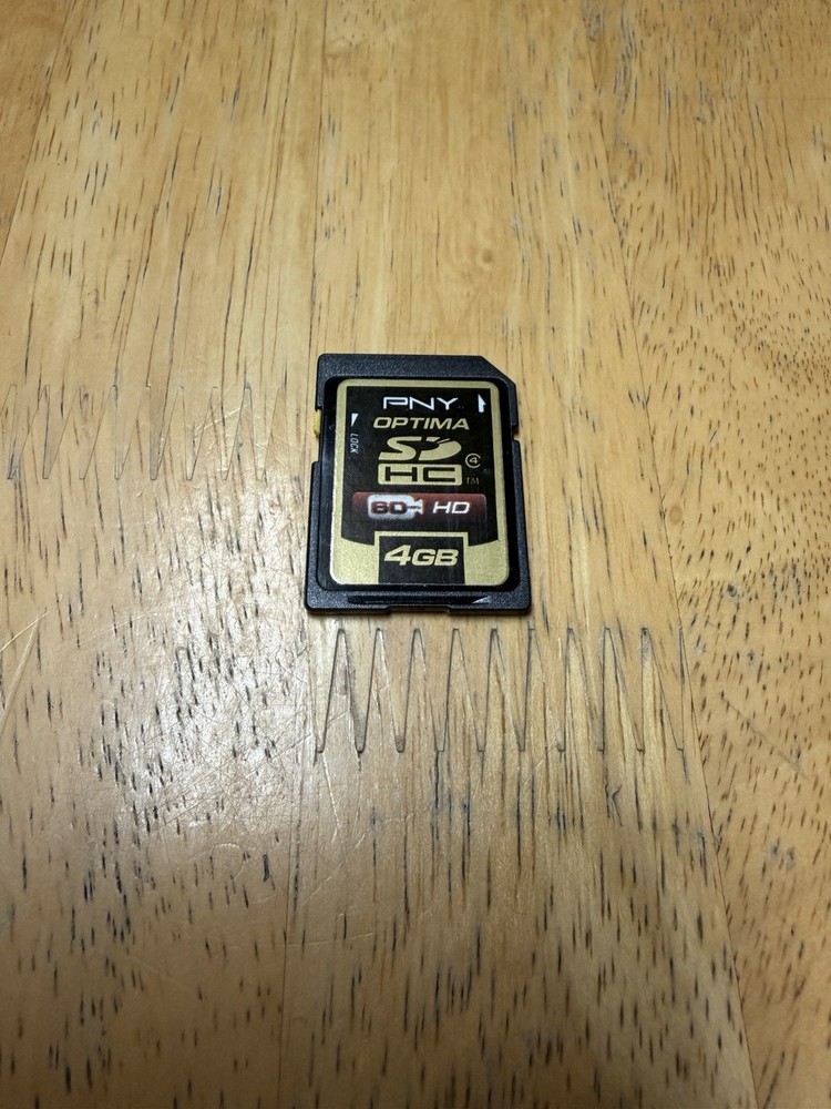 4 GB SDHC Memory Card PNY Optima