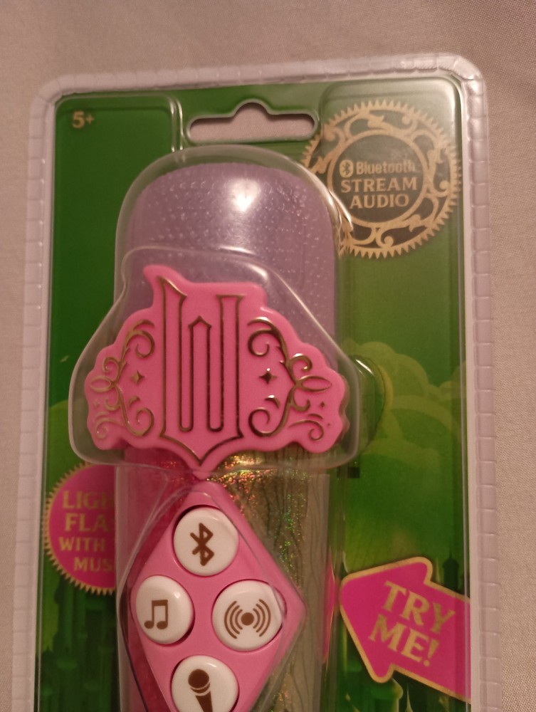 Wicked Blue Tooth Microphone Sing along/ Stream audio NIP