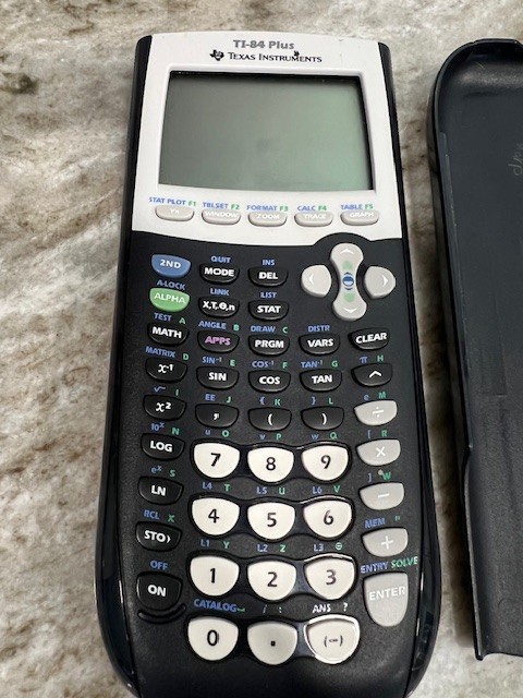 Texas Instruments TI 84 Plus Graphing Calculator Works