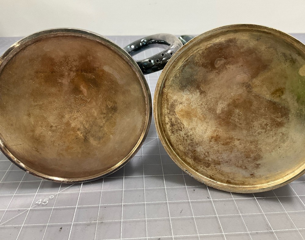 Lot of Two Silver Plated Tea Pots