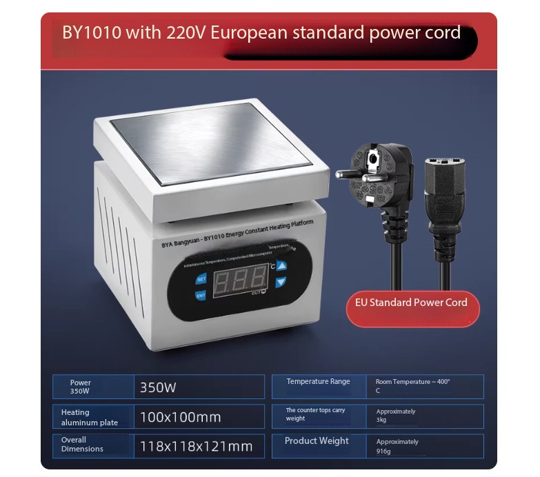 Digital Display Heating Platform with Constant Temperature Adjustable Heating