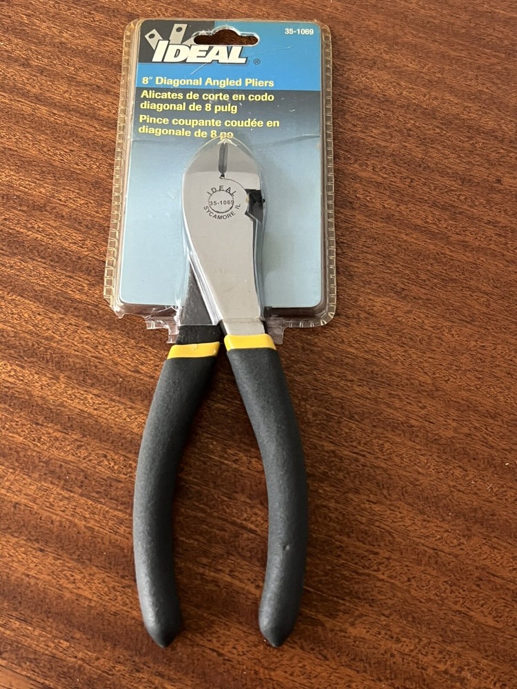 IDEAL Diagonal Cutting Pliers -- 35-1069 -- Excellent Condition