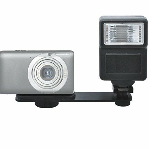 Digital Slave Flash with Bracket for Digital/DSLR Camera (Black)