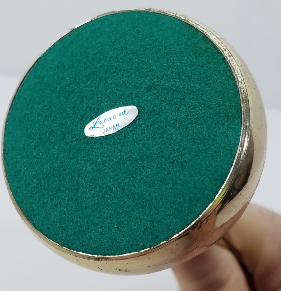 Vintage Silver Plated Vase Jar Jug 7" Leonard Japan