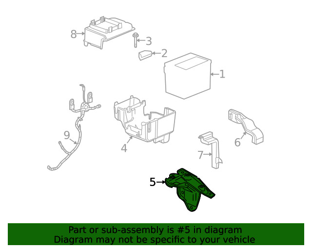 Genuine GM Support Bracket 25833179