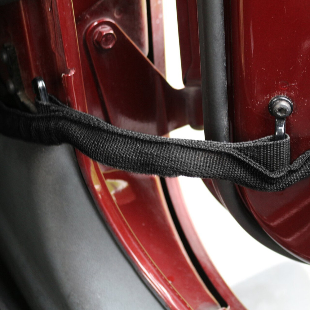Door Limiting Straps for Jeep JK Wrangler JKU Door Strap with Zipper Black 2Pcs