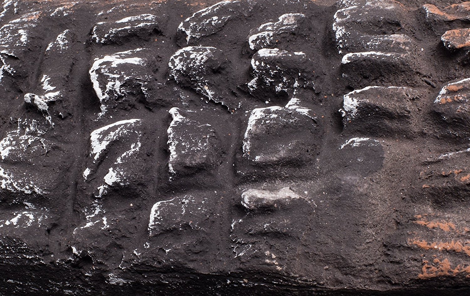 Wood like 4 Pcs Fireplace Ceramic Logs for Gas Ethanol Stoves,Firepits,Fireplace