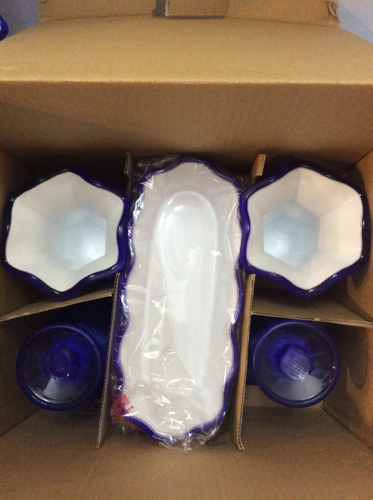 16 pcs Acrylic dessert set