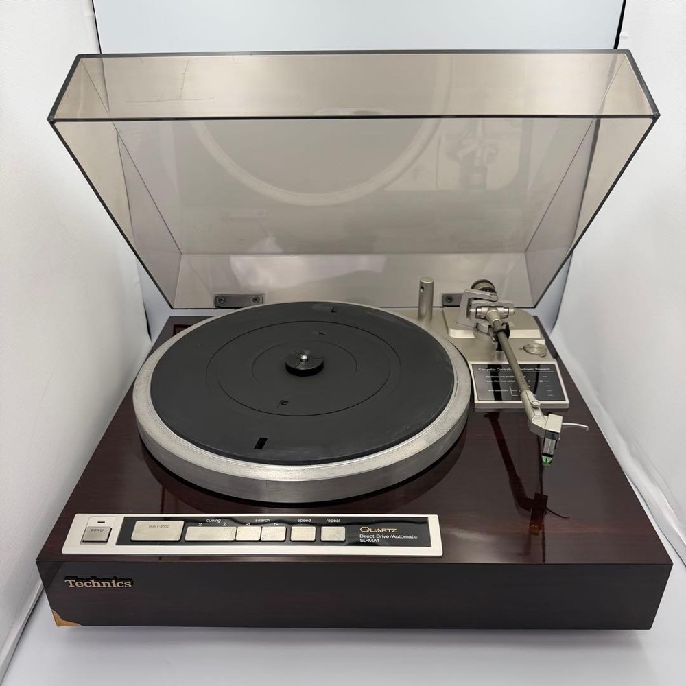 Technics SL-MA1 Direct Drive Turntable Record Player Working