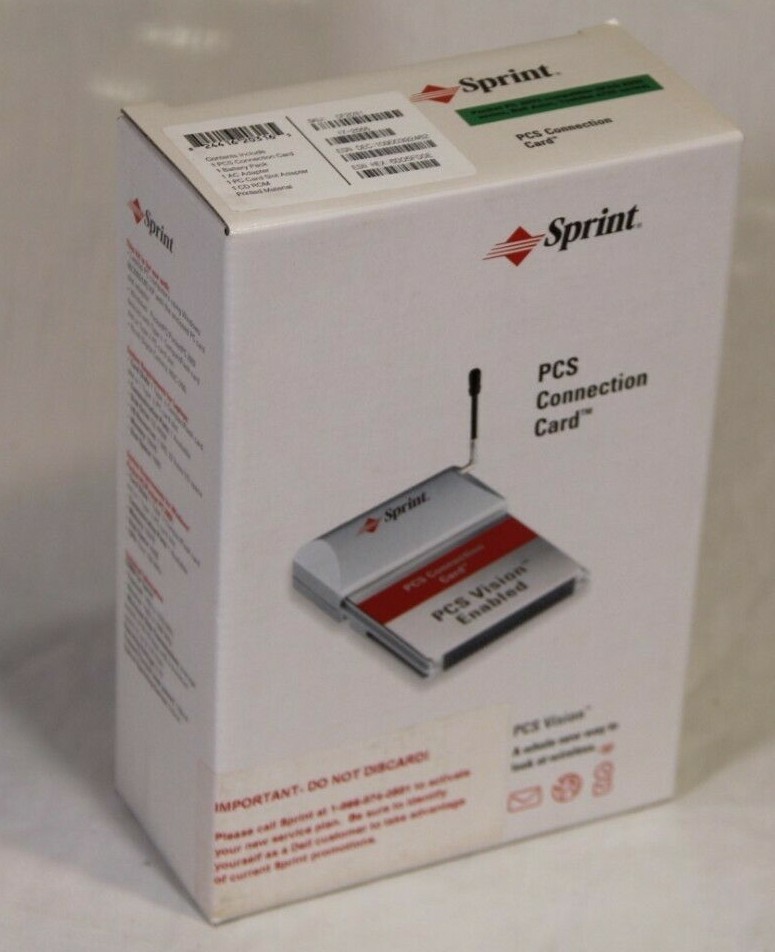 Sprint PCS Vision Enabled PCS Connection Card - In Original Box