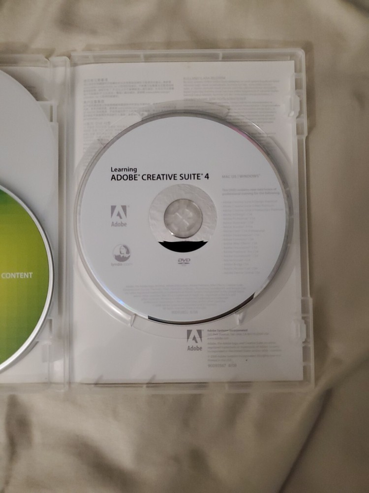 Adobe Creative Suite 4 Web Standard for Mac - *Without* Serial Numbers