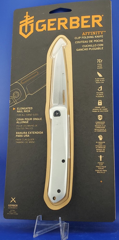 GERBER AFFINITY FRAME LOCK FOLDING KNIFE 31-004059