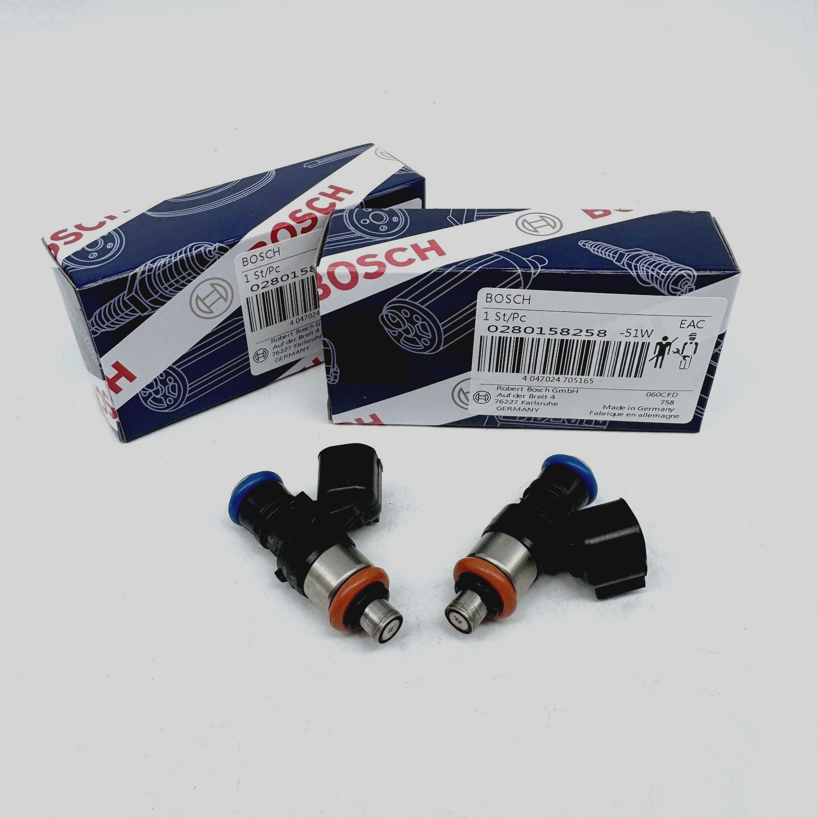 2X Genuine Bosch OEM Upgrade Fuel Injector For 2011-2021 Polaris 2521068