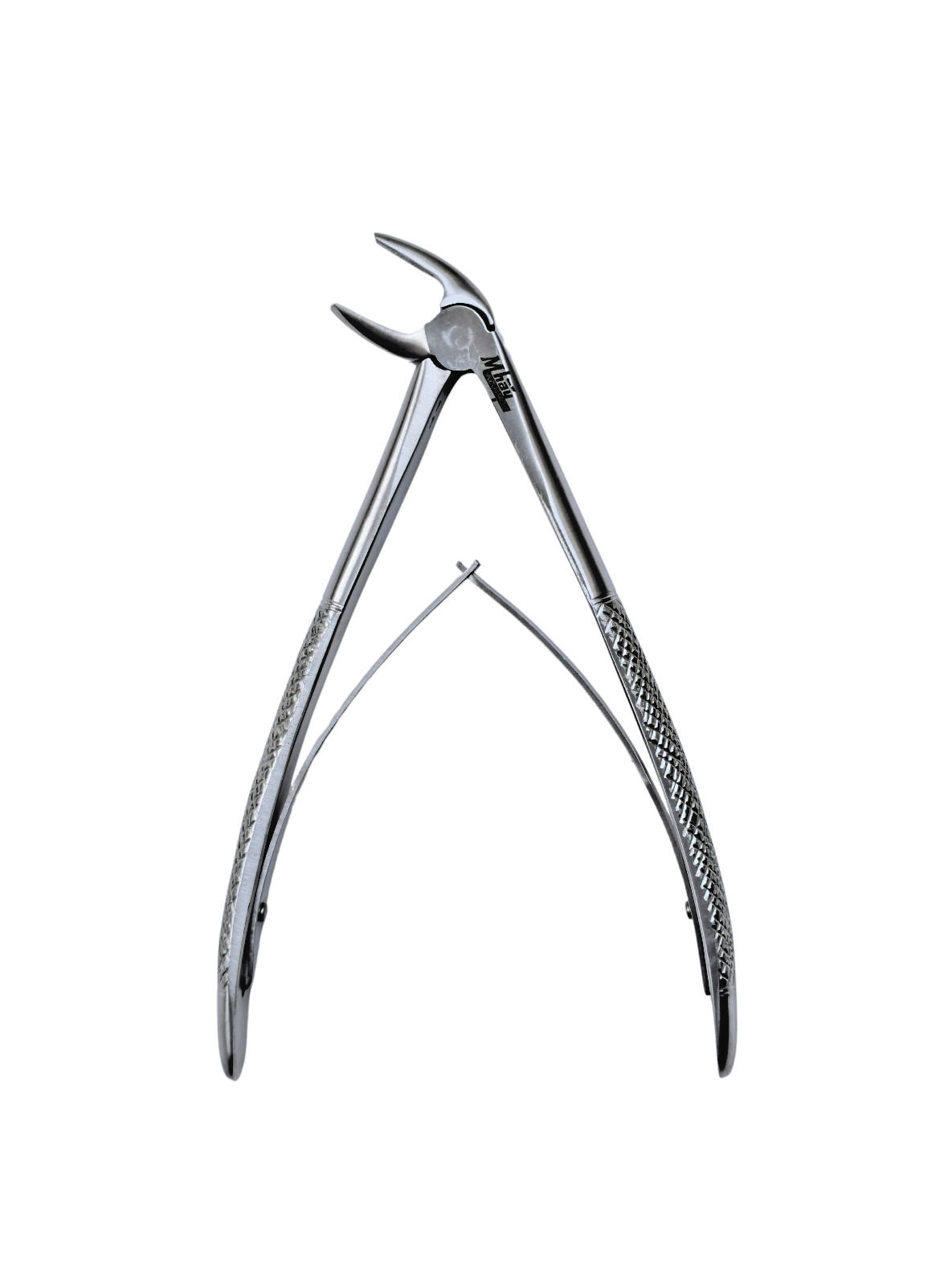 Dental Extraction 45° Curved Forceps 8" (Open)