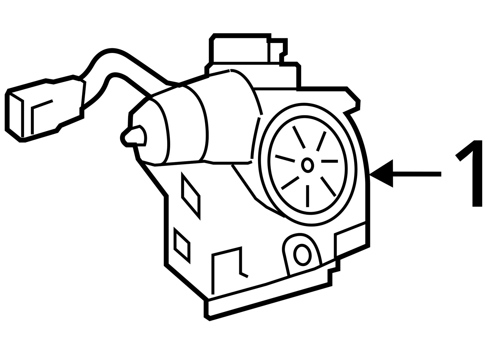 2016-2018 GENUINE! TOYOTA RAV4 Rear Liftgate Latch 69350-0E100