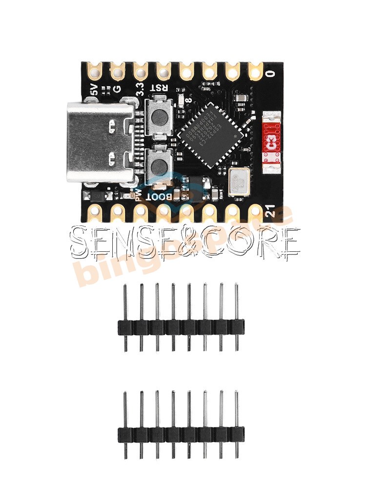 1-10PCS ESP32-C3 SuperMini WiFi Bluetooth Development Board 32-bit RISC-V UART