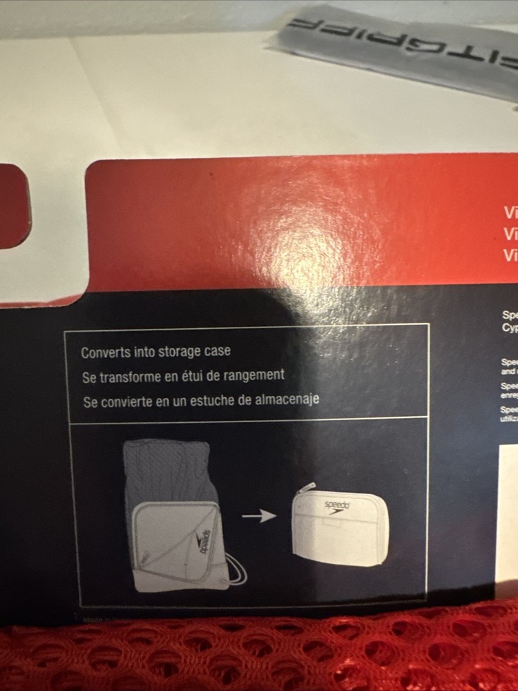 Red Speedo Ventilator Bag