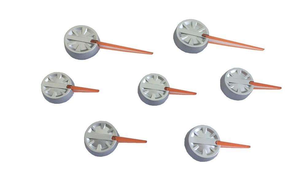 Dodge Needle Pointers, 7 pieces set, pick your color