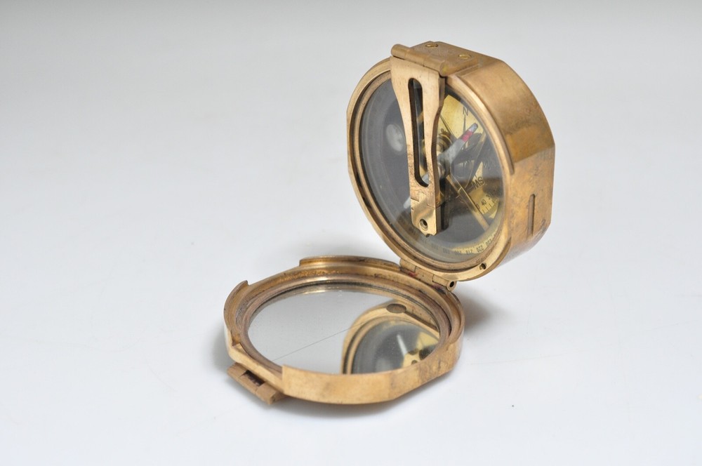 India Antique Compass Brass Compass
