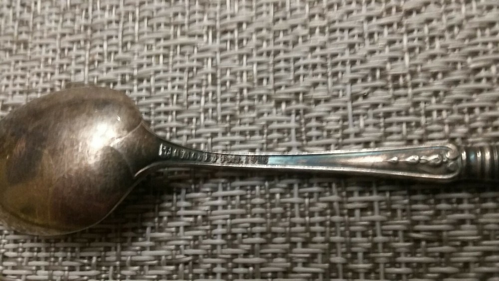 Small Silverplate Spoon GMC Pat 1916
