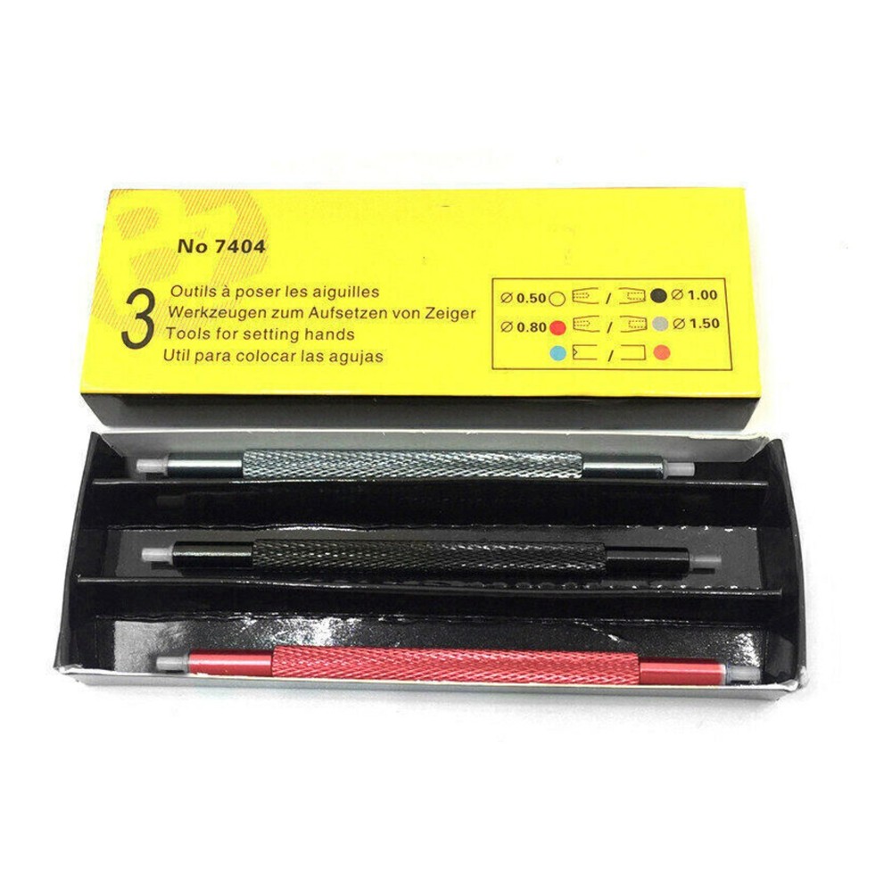 3pcs Watch Hands Fitting Tool Setting Press Presser Setter hand Watchmaker Tool