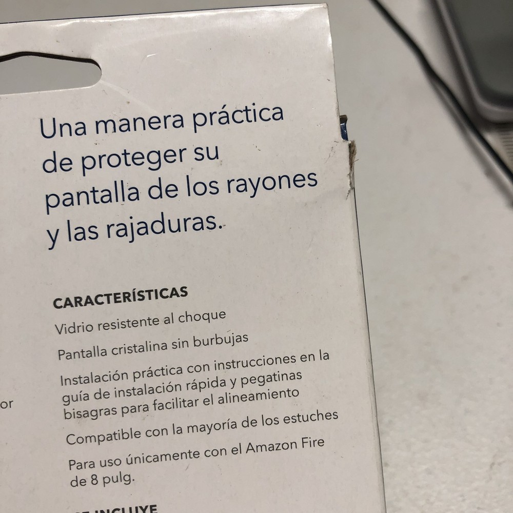 Amazon Fire HD 8" Tablet Glass Screen Protector by Insignia