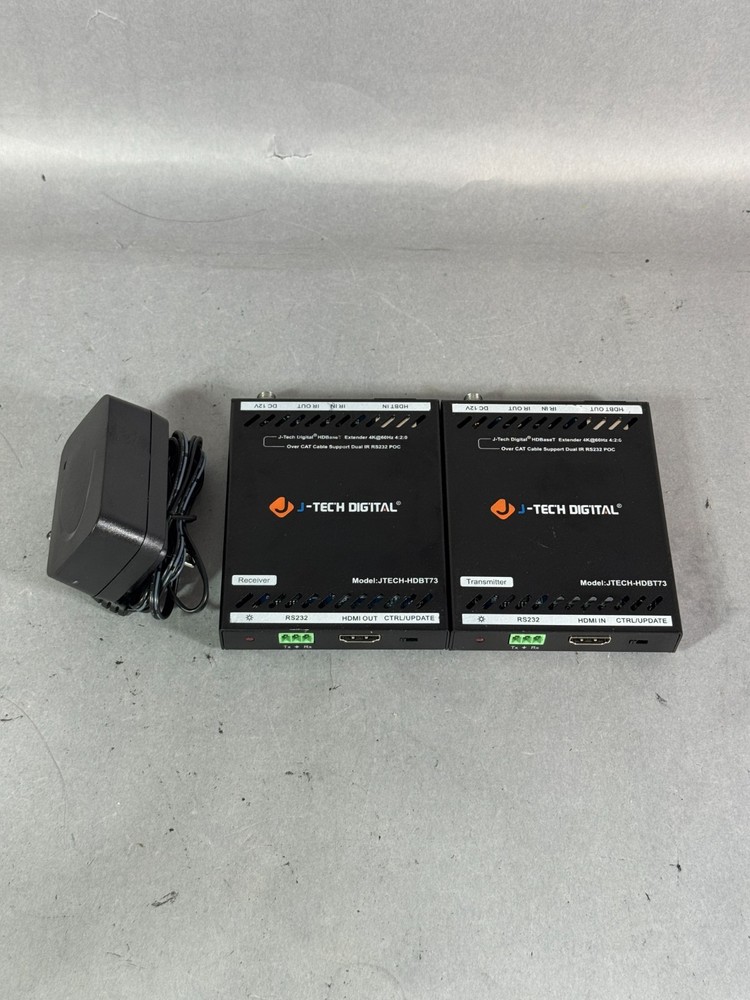 J-TECH Digital HDBase T HDMI Extender 4K@60 4.2.0 - Model JTECH- HDBT73
