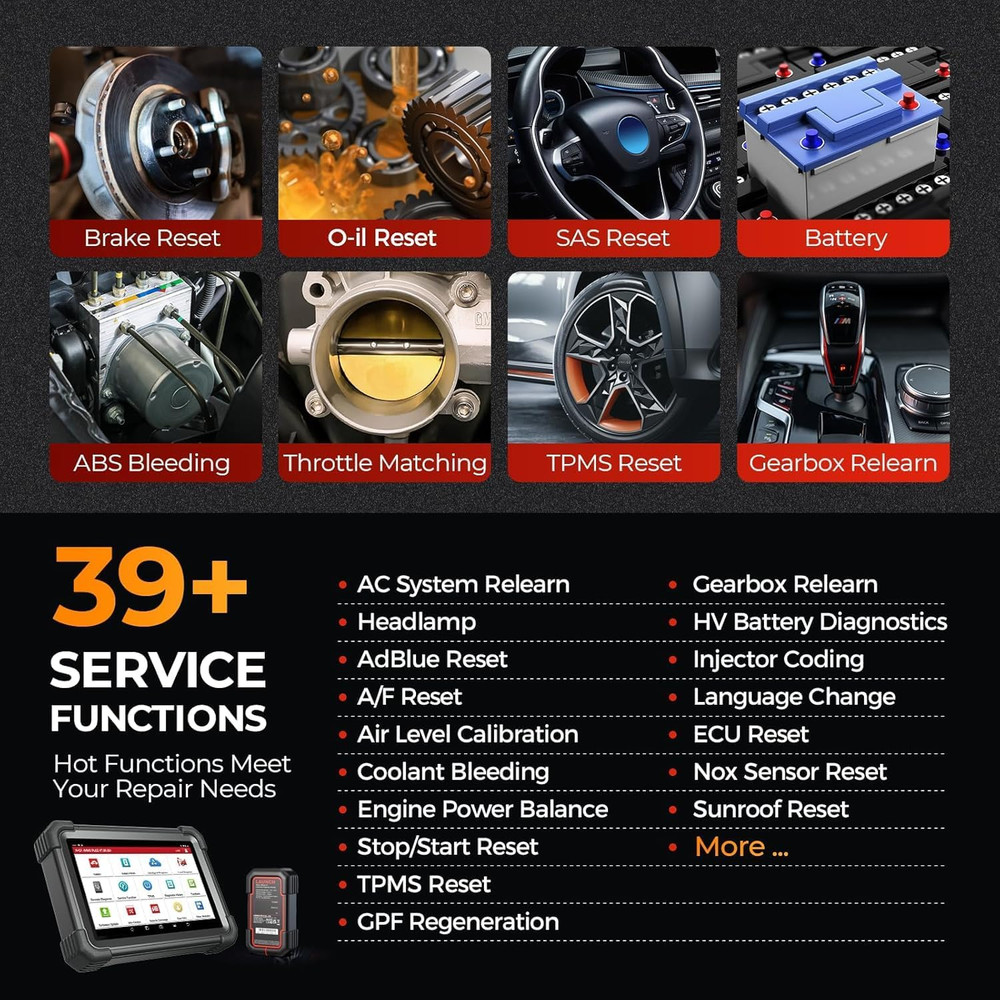 2026 LAUNCH X431 IMMO PLUS Car Key Programming Diagnostic Tool ECU Coding Clone