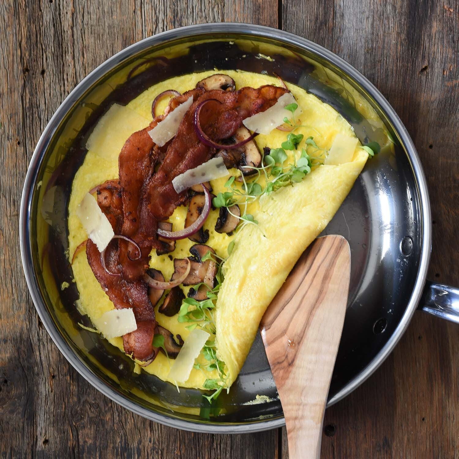 Hestan NanoBond Titanium Stainless-Steel 11 inch Skillet, Fry pan New