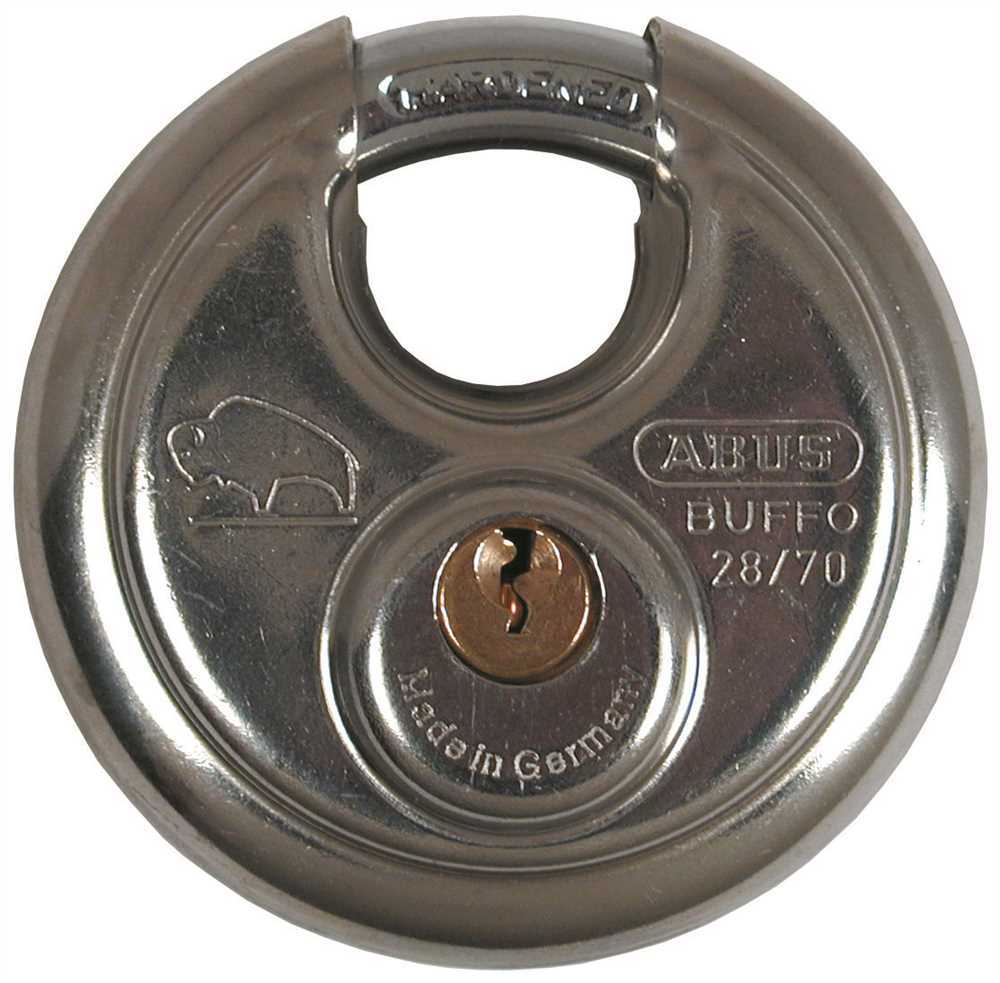 ABUS 2-3/4 IN. ECONOMY BUFFO DISKUS PADLOCK
