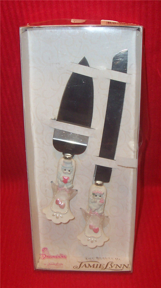 Dreamsicles Wedding Knife & Server