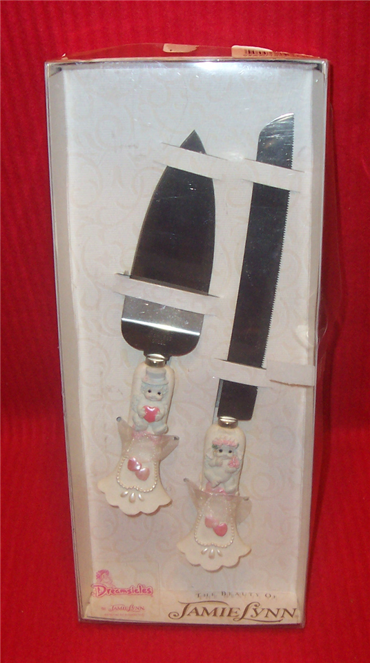 Dreamsicles Wedding Knife & Server