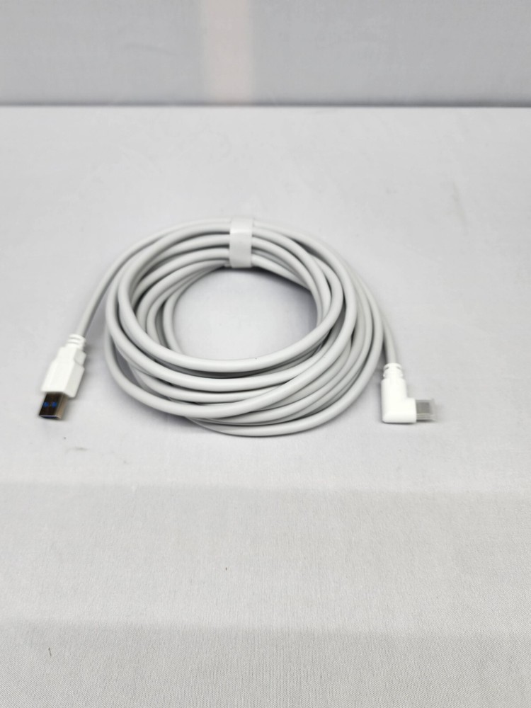 20FT Link Cable For Oculus Quest 2 Type-C 3.2 Right Angle To USB C Charging Cord