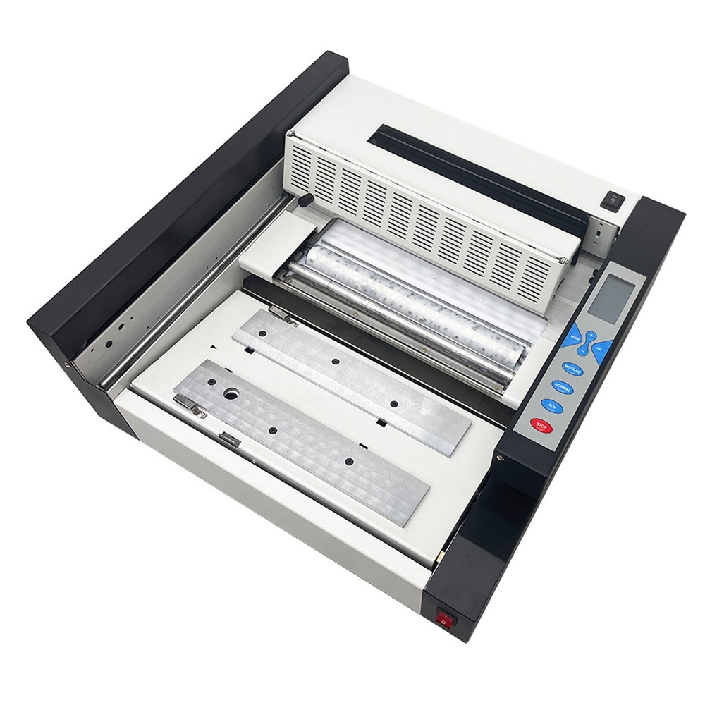 110V Auto Book Binding Machine Glue Binder Hot Melt Glue Book Binding Machine