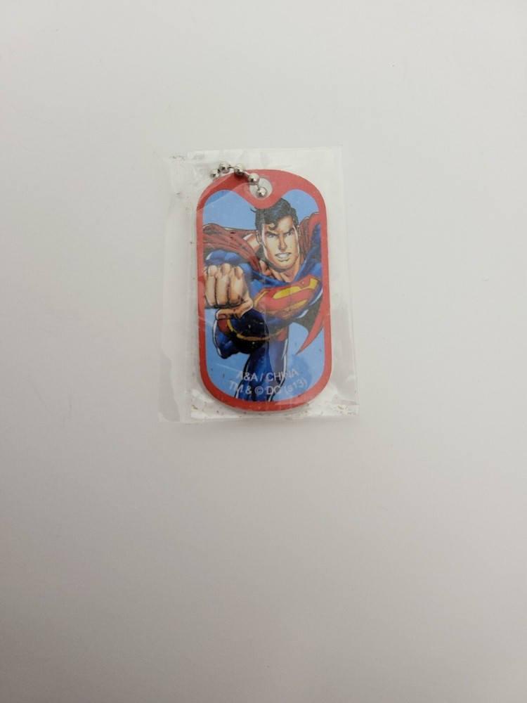 DC Comics Superhero Dog Tag Superman. New.