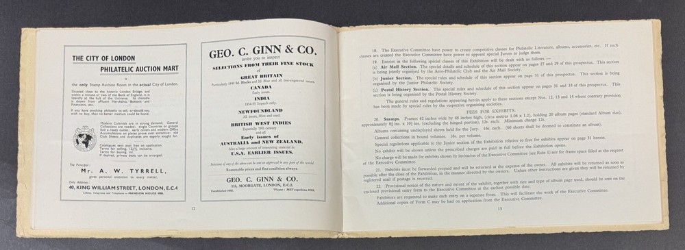 Stamp Centenary Exhibition, May 6-11, 1940, Royal Philatelic Society, Catalog