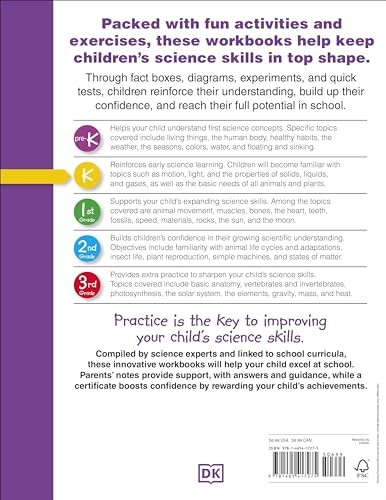 DK Workbooks: Science, Kindergarten: Learn and Explore White