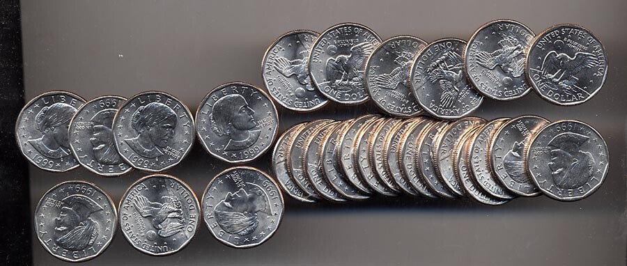 1999-P Susan B Anthony Dollar - Uncirculated SBA