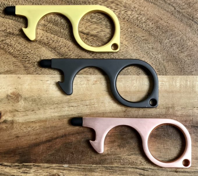 No-touch germ avoidance key (2-pack)