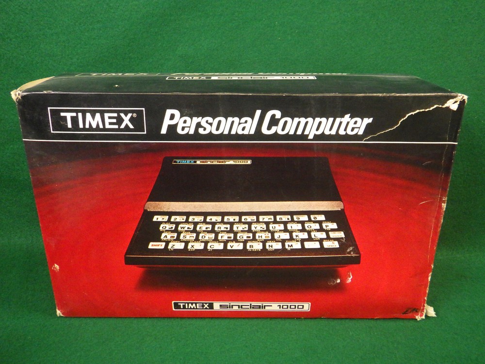 Vintage Timex Sinclair TS-1000 personal computer Untested w/box+accessories