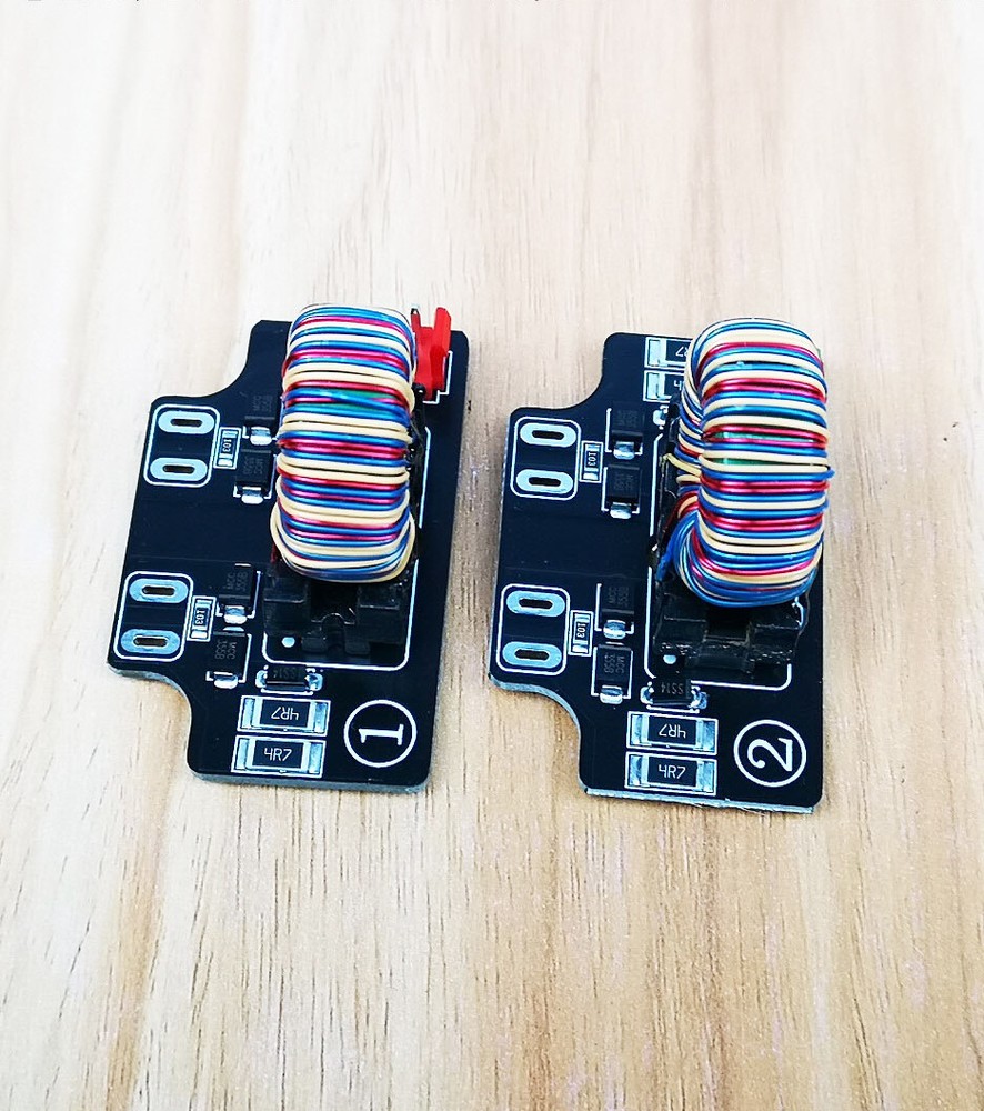 Tesla coil DRSSTC full-bridge IGBT module for grid drive isolation transformer
