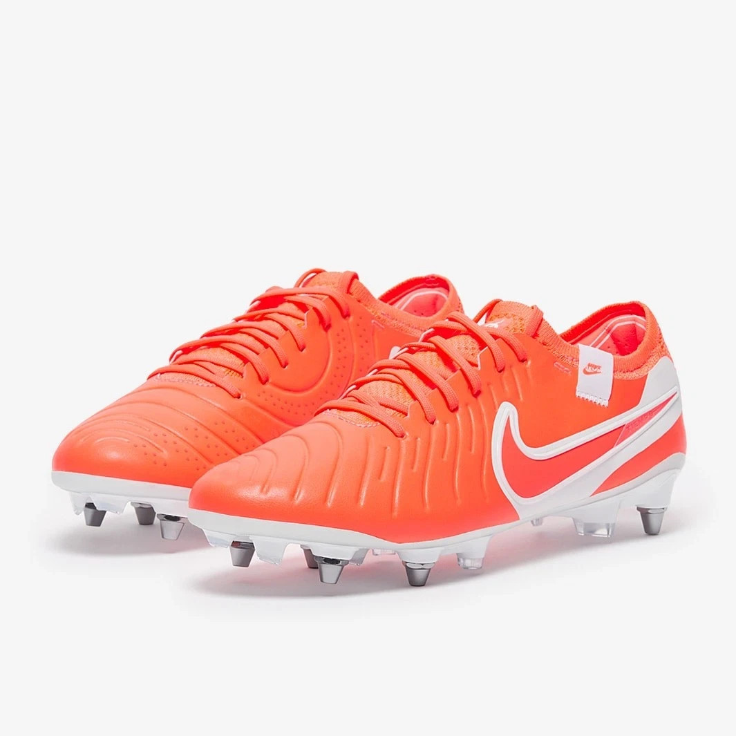Nike Tiempo Legend 10 Elite Orange SG Pro P HF4373-800 Mens 8