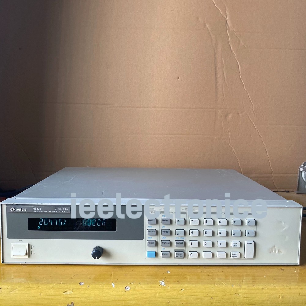 HP/KEYSIGHT/ Agilent 6632B System DC Power Supply USED...