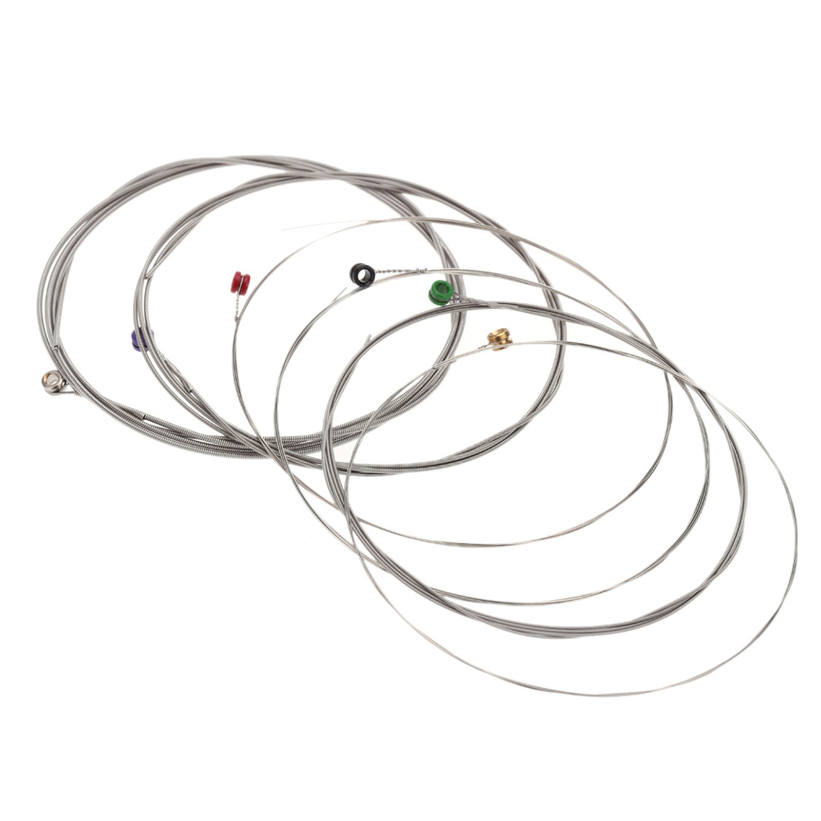 10 Sets 60pcs Nickel Alloy Electric Guitar Strings (.010-.046) Replacement b7s2